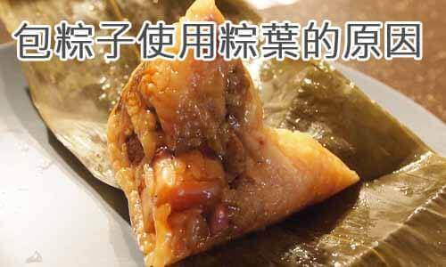 包粽子使用粽葉的原因