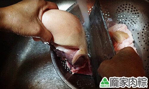 去除豬皮殘留的豬毛