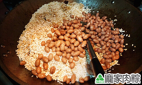 龐家肉粽炒糯米教學