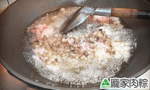 龐家肉粽用高級豬板油自製乾淨衛生的豬油教學