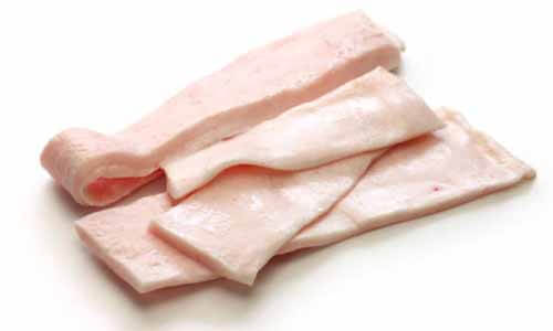 可提煉豬油的豬肉脂肪