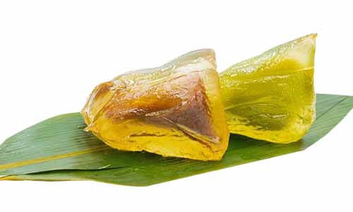 粽葉上水晶粽