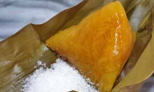 鹼粽加白砂糖